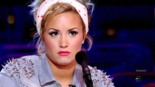 Demi in X Factor