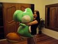 Don't You Wish You Had a Yoshi THIS Huge, Too??? - yoshi photo