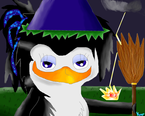  Emma as a witch. >:) (Remake)