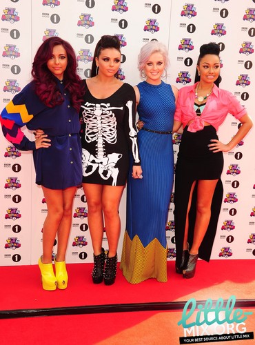 Little Mix attend the BBC Radio 1 Teen Awards - 07/10/12. 