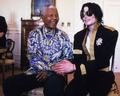 Michael And Good Friend, Nelson Mandela - michael-jackson photo