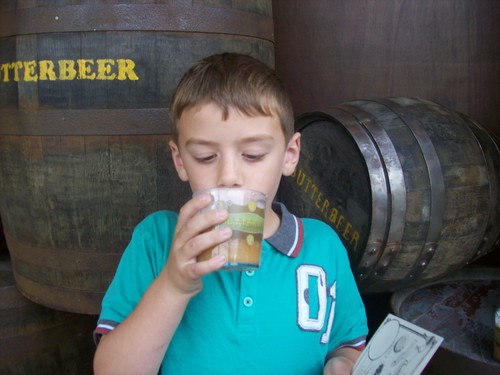  My Little Man Drinking Butterbeer