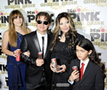 Paris Jackson, Prince Jackson, Latoya Jackson and Blanket Jackson at Mr Pink Drink Launch Party - paris-jackson photo