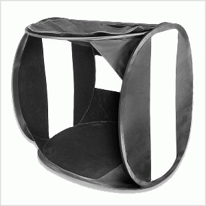 24" Black-White Photo Light Tent Cube