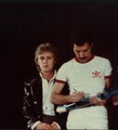 Roger and Freddie - freddie-mercury photo
