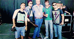 Taking a picture with Papa Maslow.