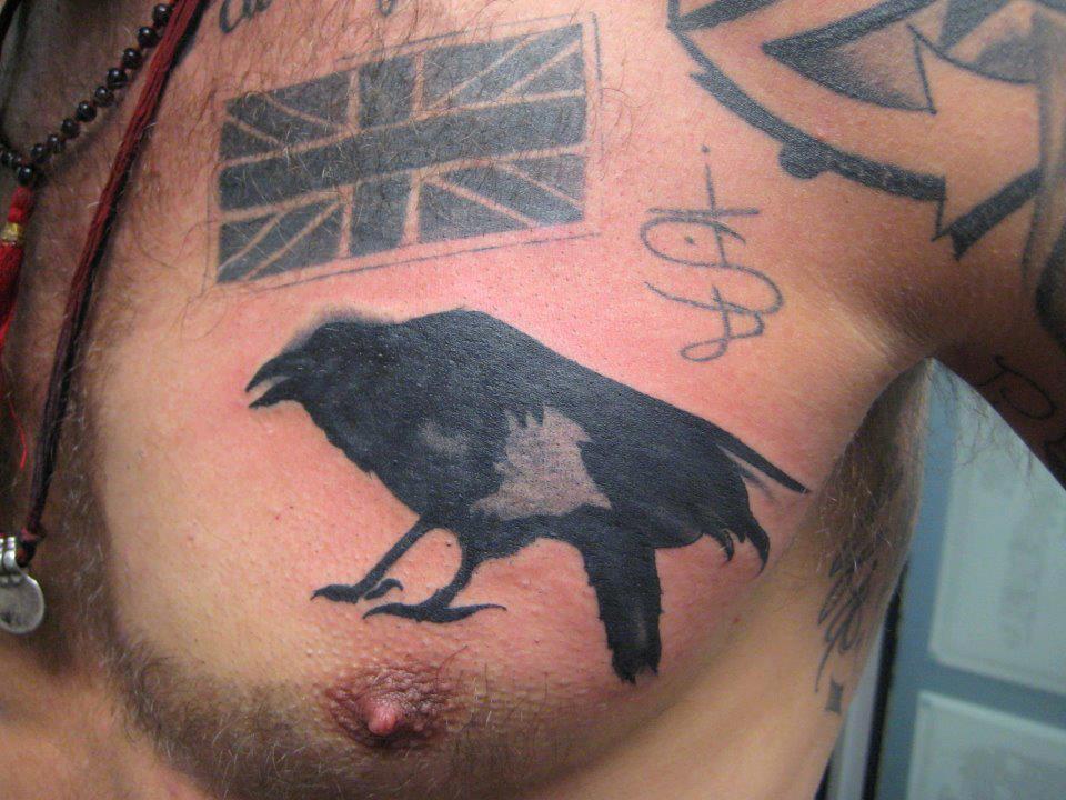 Tom's brand new tattoo 'The Raven' - Tom Hardy Photo (32457011) - Fanpop