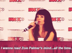 Zoie Palmer's mind