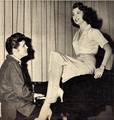 judy tyler and  elvis presley - celebrities-who-died-young photo