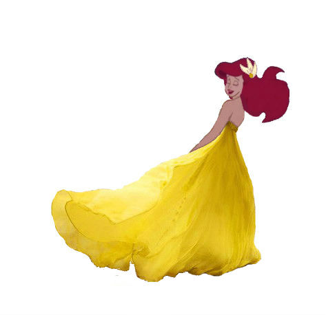  Ariel in Yellow