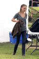 Arriving to the set in Austin, TX (October 20th 2012) - natalie-portman photo
