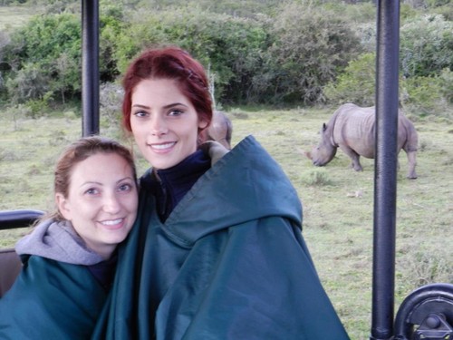  Ashley visits the Pumba Private Game Reserve in Johannesburg, South Africa.