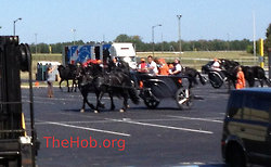 Chariots & Horses at ‘Catching Fire’ Set at Atlanta Speedway