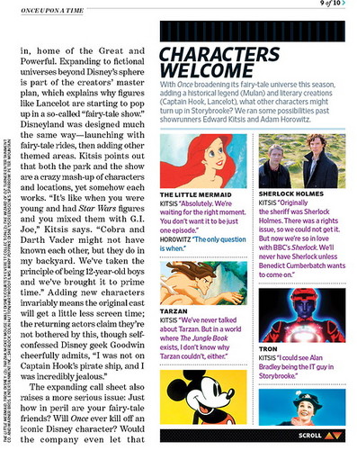 EW Once Upon a Time Article