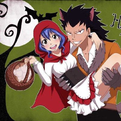  Fairy Tail Хэллоуин couples