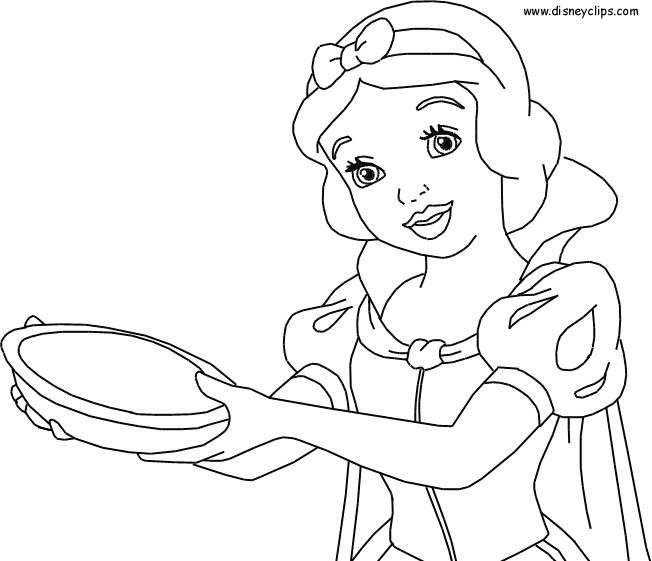 Snow White Coloring Pages - Disney Princess Photo ...
