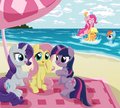 Summertime Ponies - my-little-pony-friendship-is-magic fan art