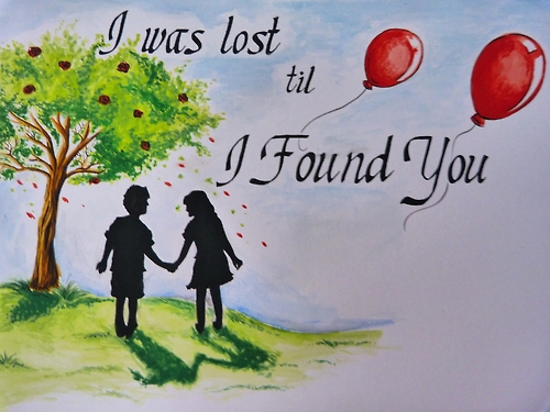 TW i was lost til i found you