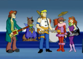 The Gang as a Band - scooby-doo photo