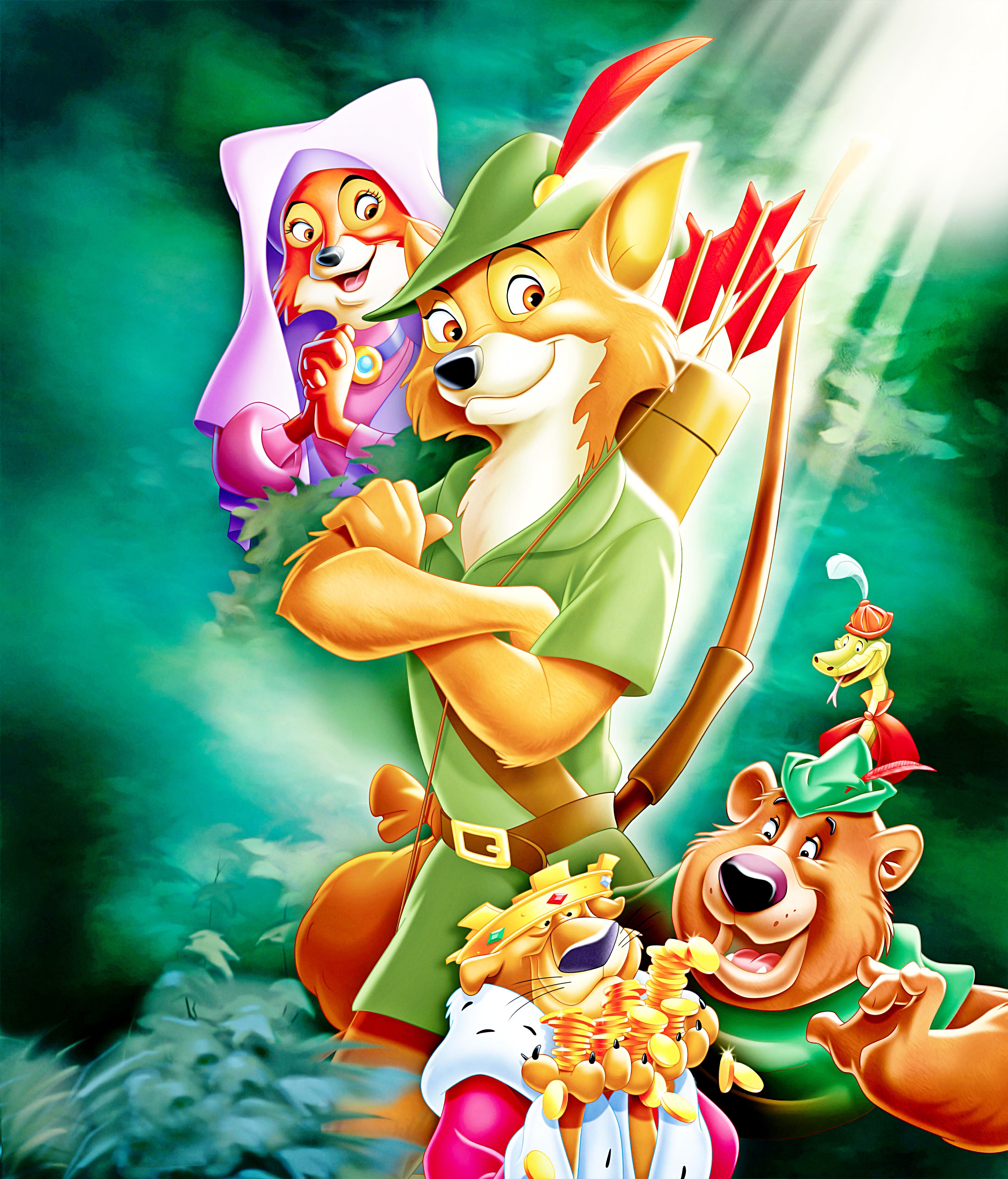 Walt Disney Posters - Robin Hood - Walt Disney Characters ...