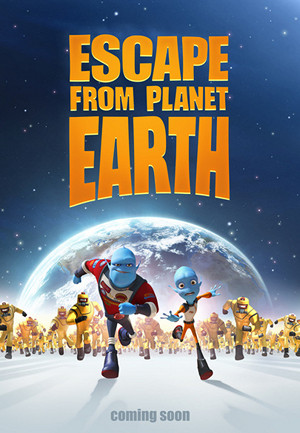  escape from planet earth poster