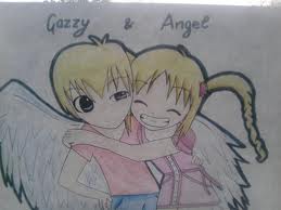  天使 and her brother Gazzy