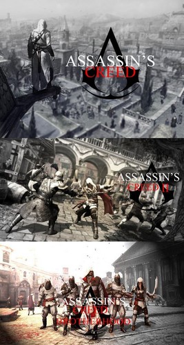 Assassin's Creed, Assassin's Creed II, Assassin's Creed Brotherhood