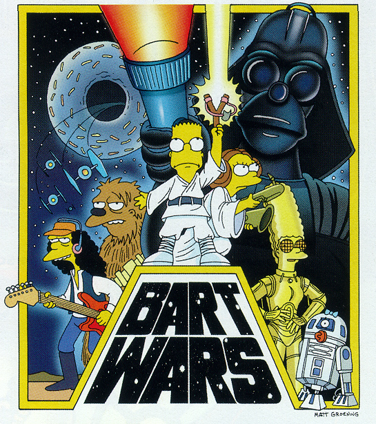 The Simpsons - Bart Wars movie
