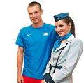 Berdych and train stewardess - tennis photo