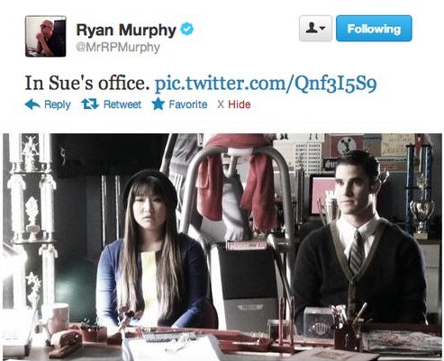  Blaine & Tina is Sue's office