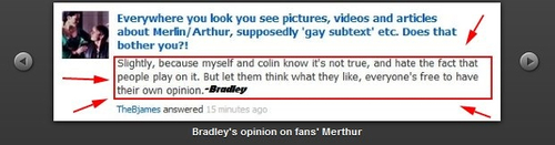  Bradley Sets Them Straight