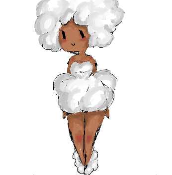 Cloud Princess Sketch