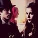 Damon&Elena-The Five - the-vampire-diaries-tv-show icon