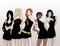 Girls In Black - young-justice photo