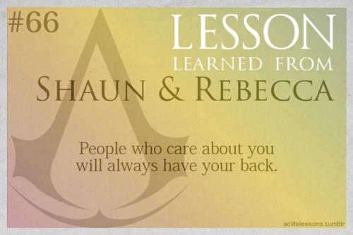 Lesson Learned From Shaun And Rebecca