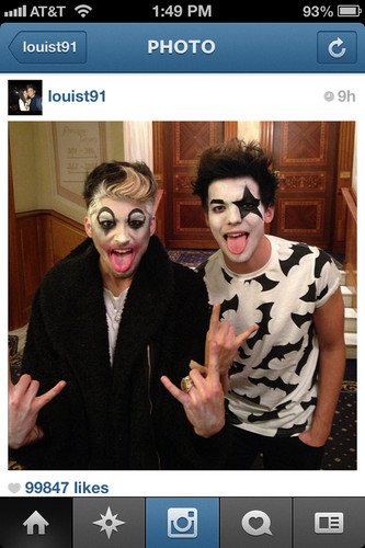  Louis and Zayn on Хэллоуин