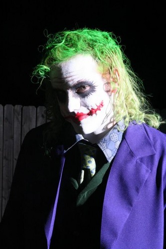 Michael as the Joker