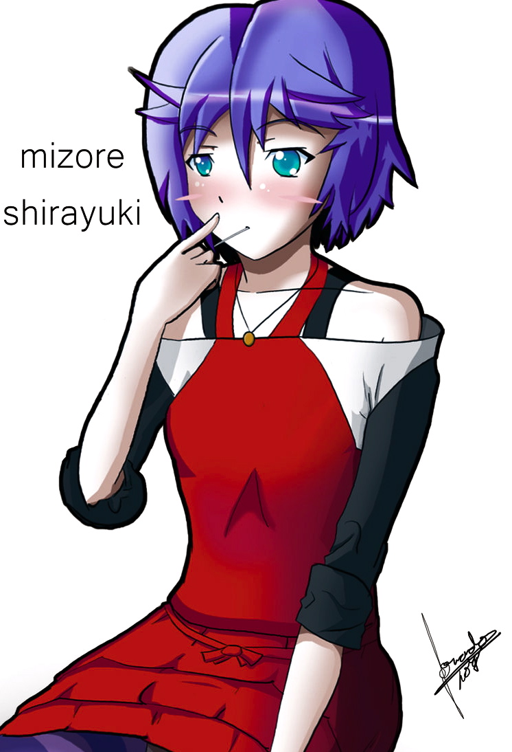 Mizore (age 28) - "Mizore Shirayuki" Fan Club Fan Art (32613808) - Fanpop