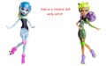 New skulltimate rollermaze dolls each sold seperate - monster-high photo