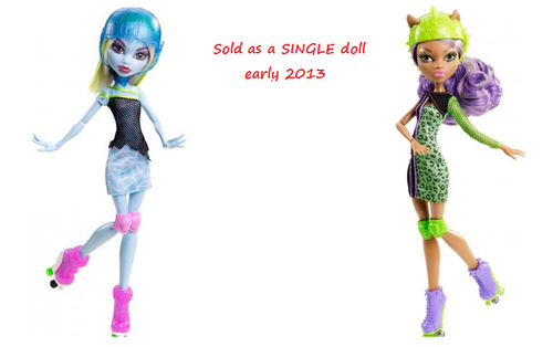 New skulltimate rollermaze dolls each sold seperate