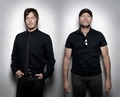 Norman Reedus and Michael Rooker - the-walking-dead photo