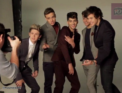 One Direction Cosmopolitan Cover Shoot , 2012