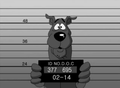 Scooby's Mugshot - scooby-doo photo