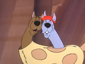 Scoobys Doo and Dum in Costume - scooby-doo photo