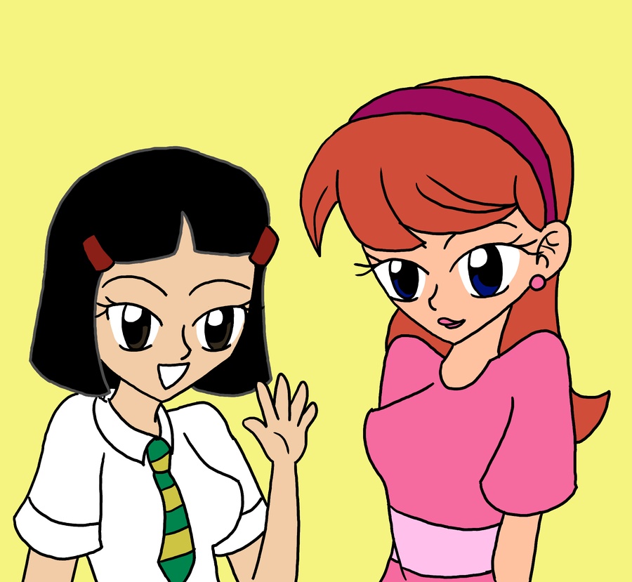 Fan Art of Sidekick: Vana and Kitty for fans of Cartoon Network's Side...