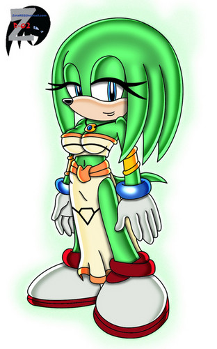 The Master Emerald In Echidna Form