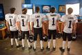 The boys in Football jerseys - one-direction photo