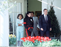 Visiting The White House Back In 1989 - michael-jackson photo