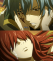 Whispering Jellal's name, then tears started to come out from Erza's eyes.. - fairy-tail photo