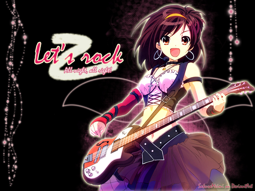 guitar anime girl - msyugioh123 Photo (32707585) - Fanpop